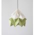 Petite suspension Origami Moth Bicolore Vert